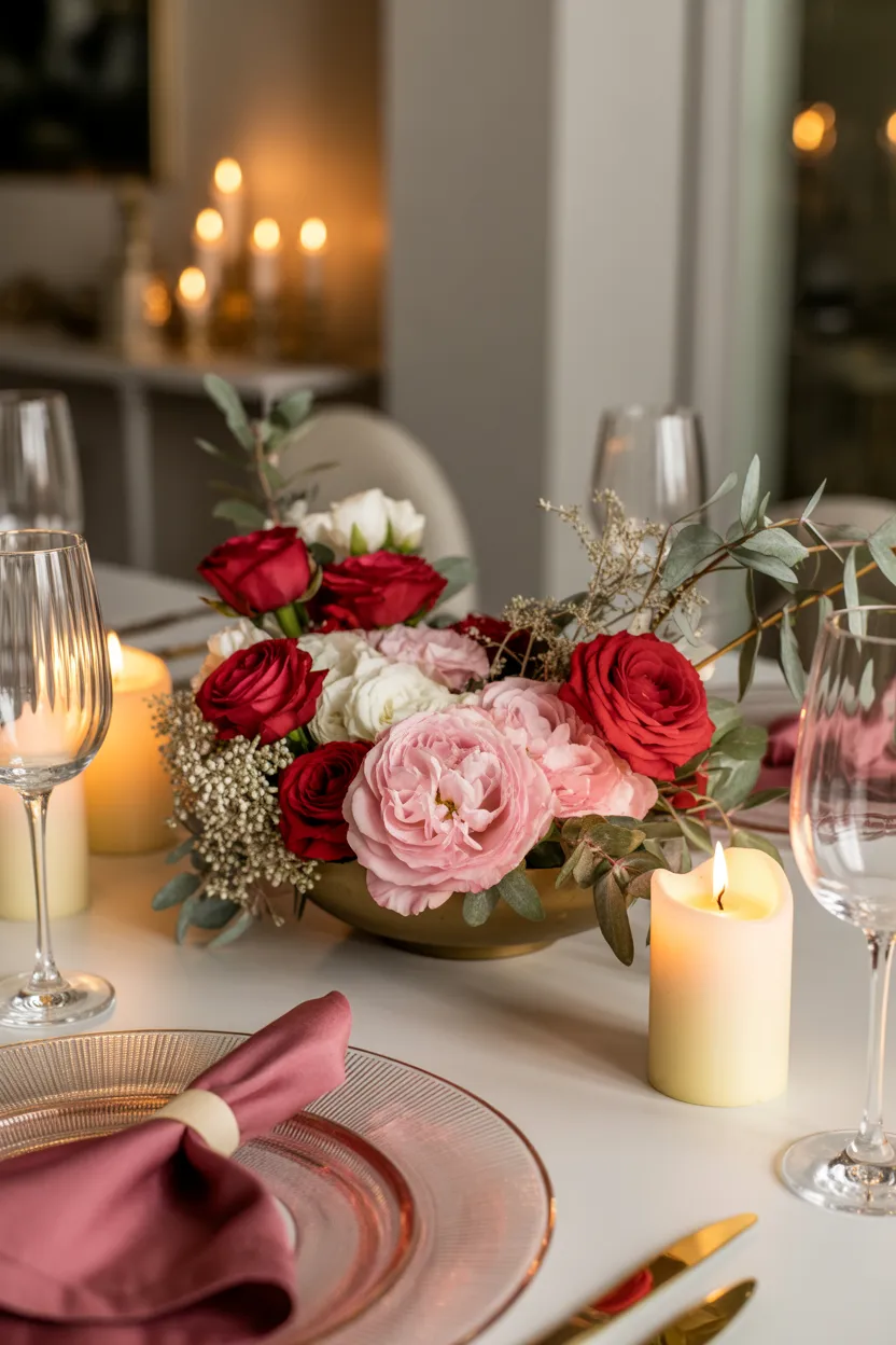 Valentine’s Day table settings 2026