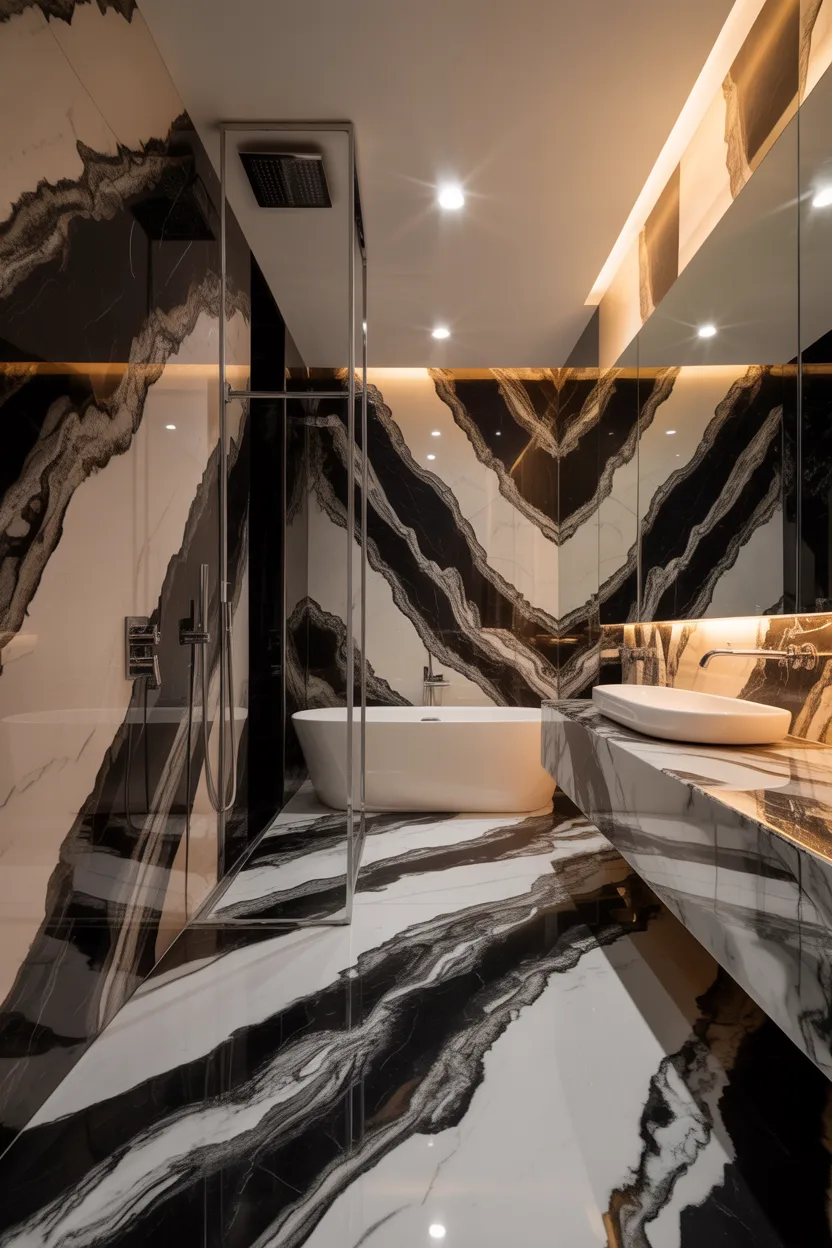 Black and White Bathroom Ideas
