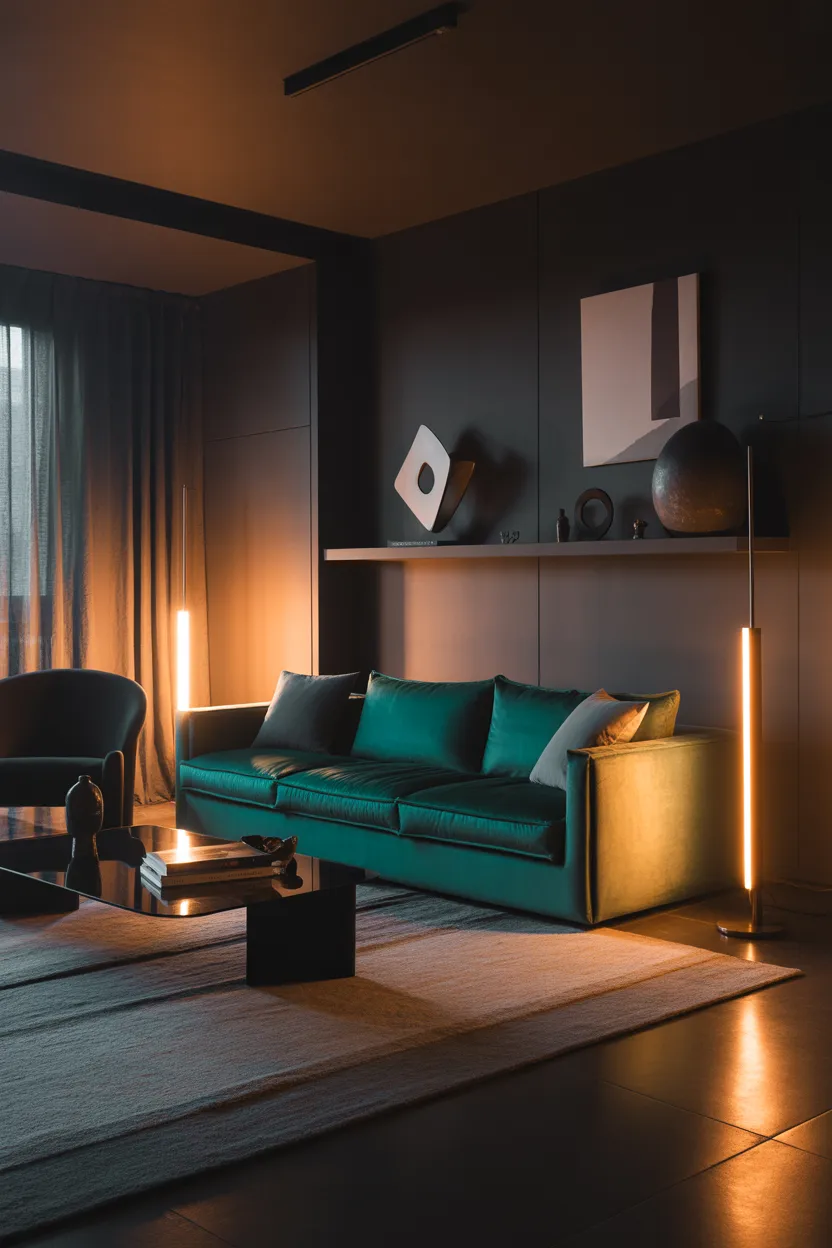 Moody Living Room Decor Ideas