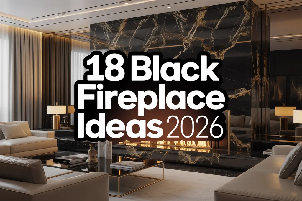Black Fireplace Ideas