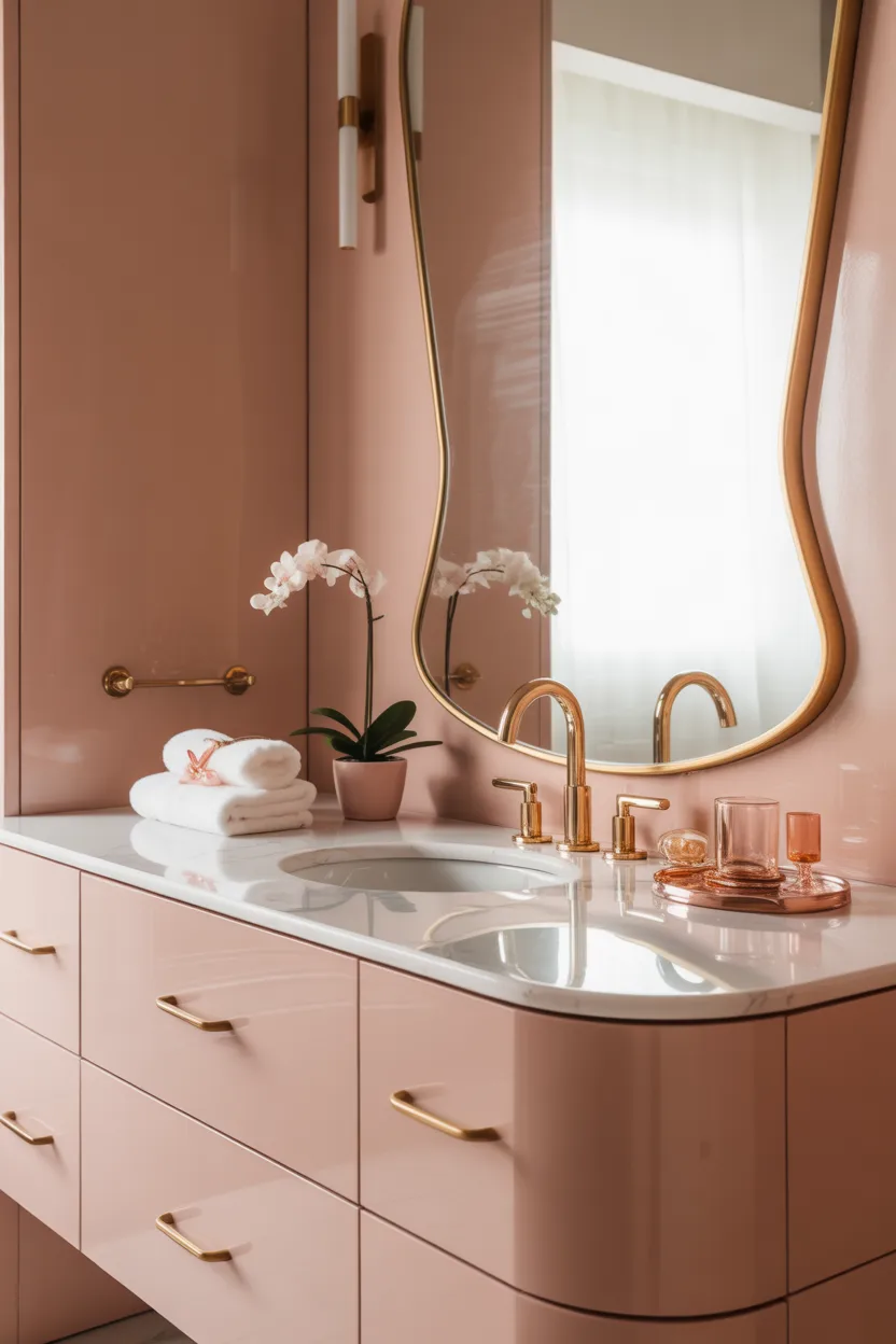 Pink Bathroom Ideas