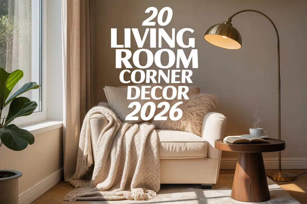 Living Room Corner Decor