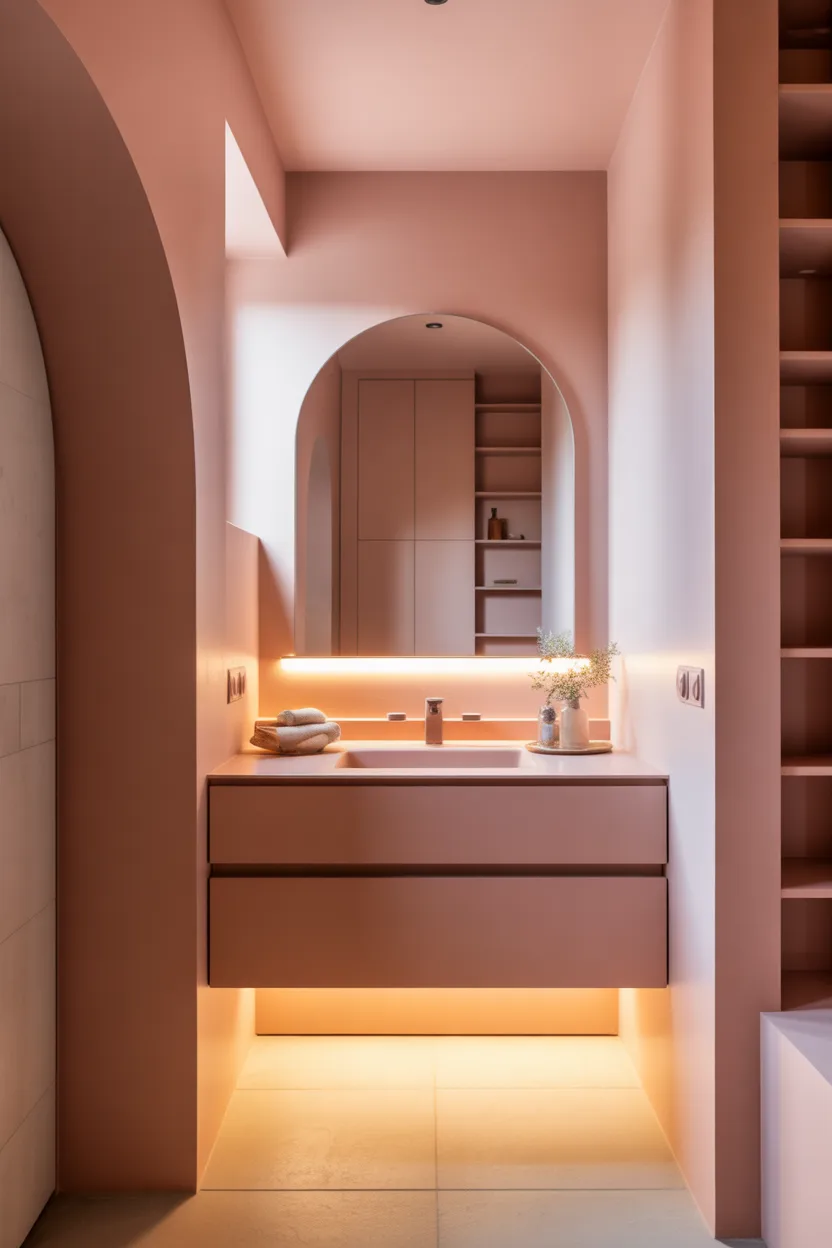 Pink Bathroom Ideas