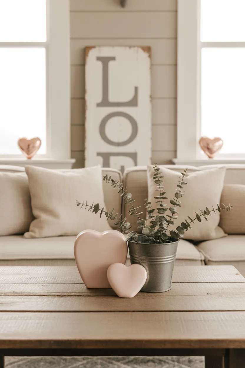 Farmhouse Valentine Decor Ideas
