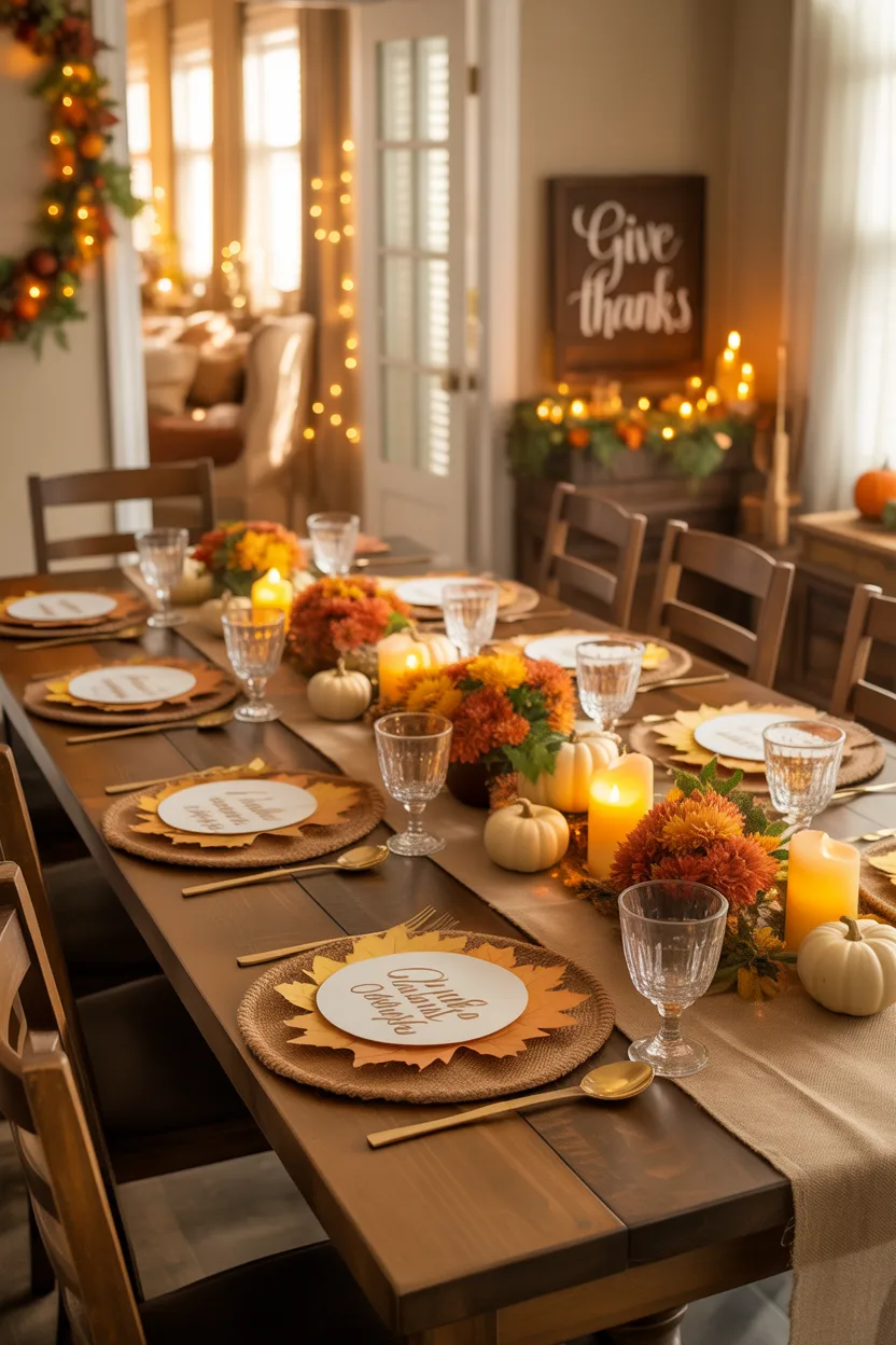 Modern Thanksgiving Decor