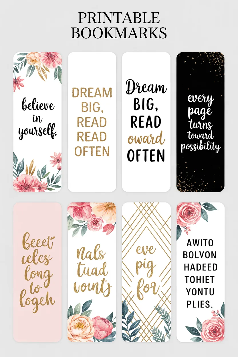 printable bookmarks
