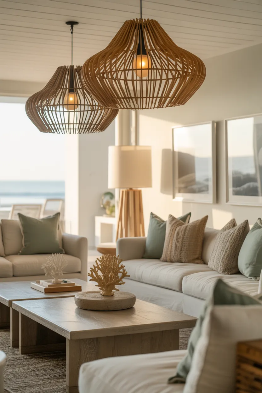 Modern Coastal Living Room Ideas