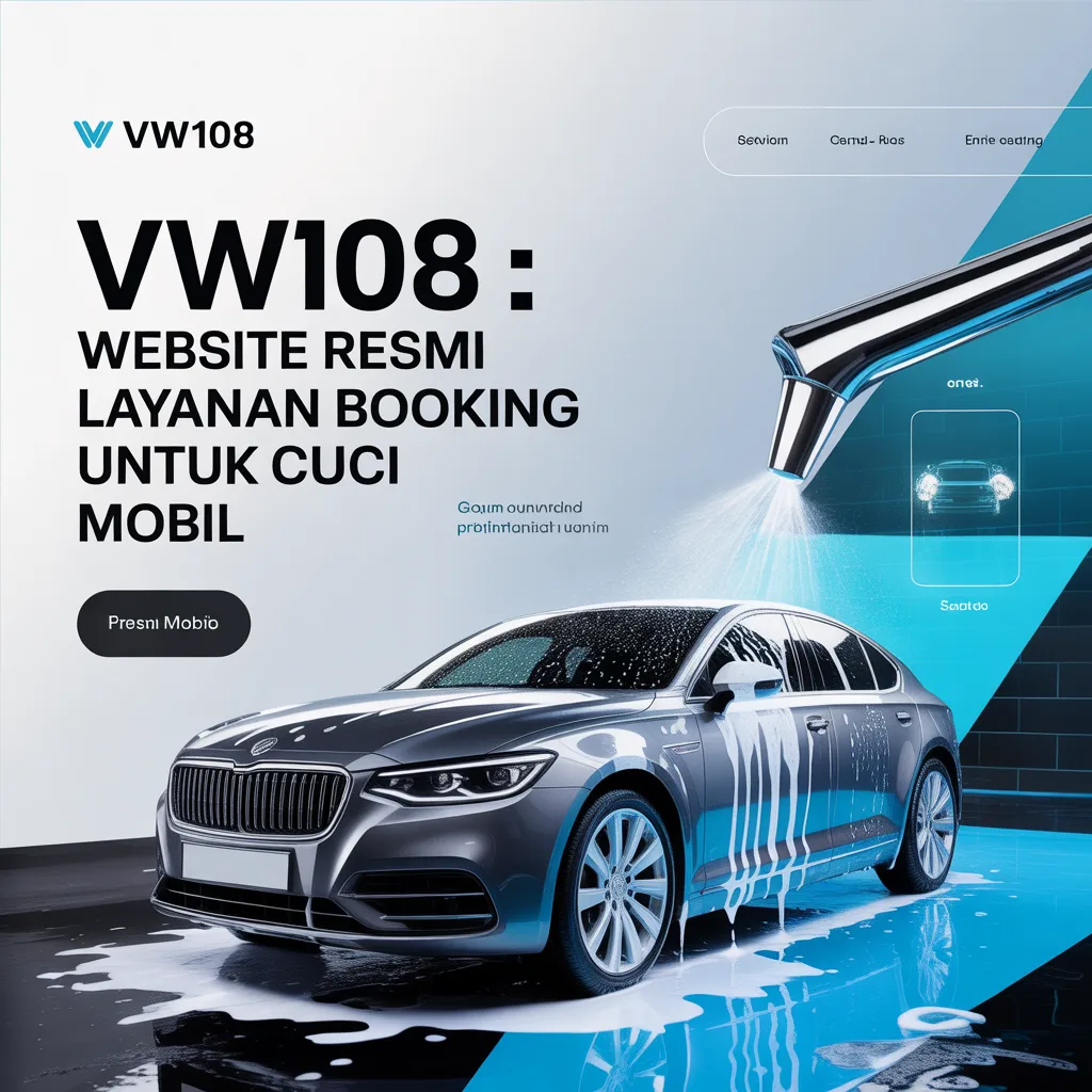 VW108 : Website Resmi Layanan Booking Untuk Cuci Mobil | Login DIsini
