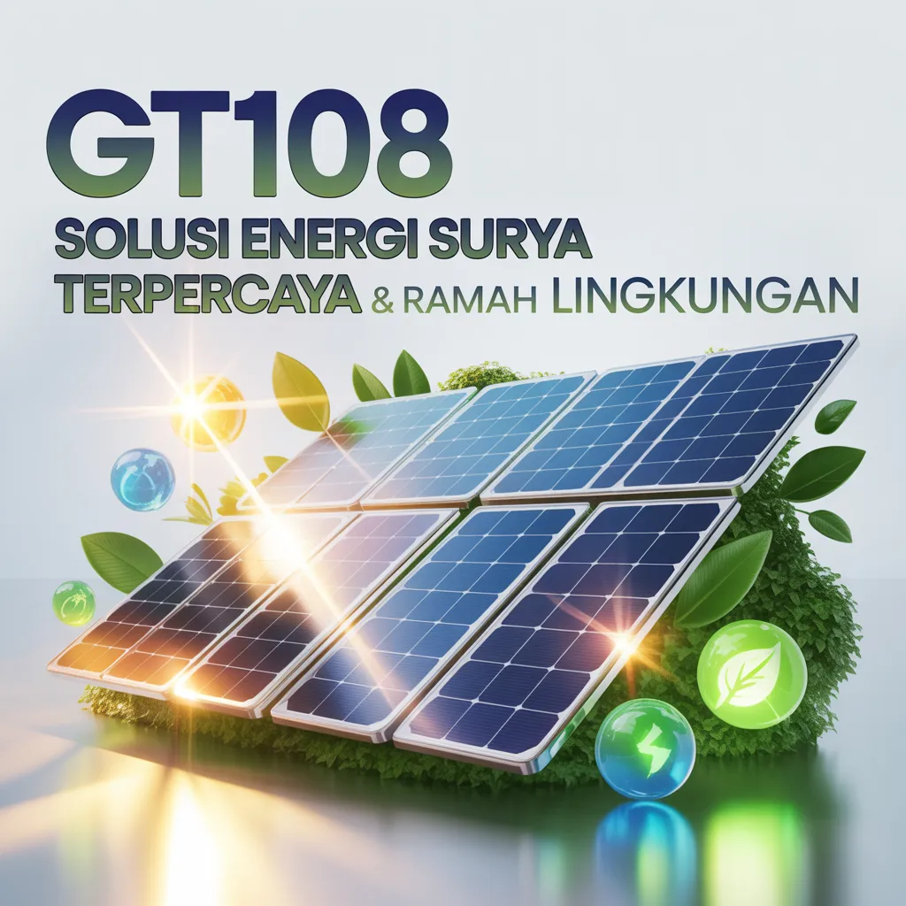 GT108 : Solusi Energi Surya Terpercaya & Ramah Lingkungan GT 108