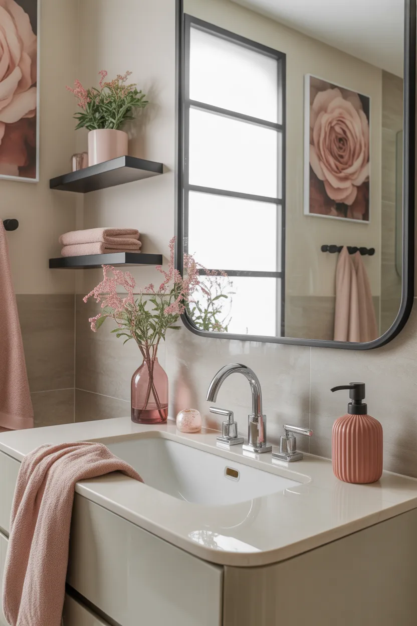 Pink Bathroom Ideas
