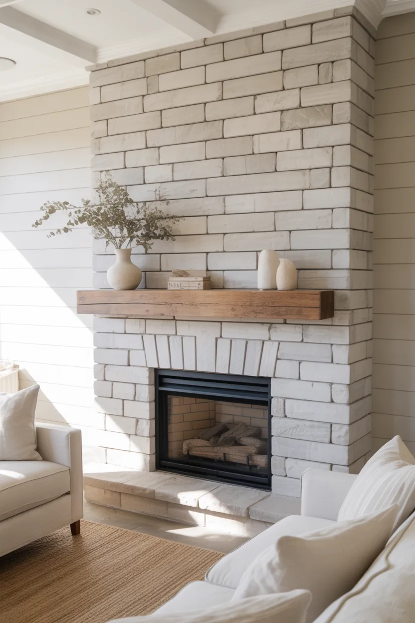 Modern Farmhouse Fireplace Ideas