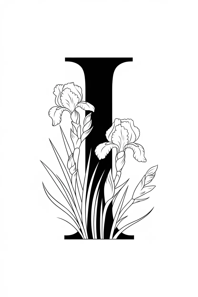 Alphabet Letter I Coloring Pages