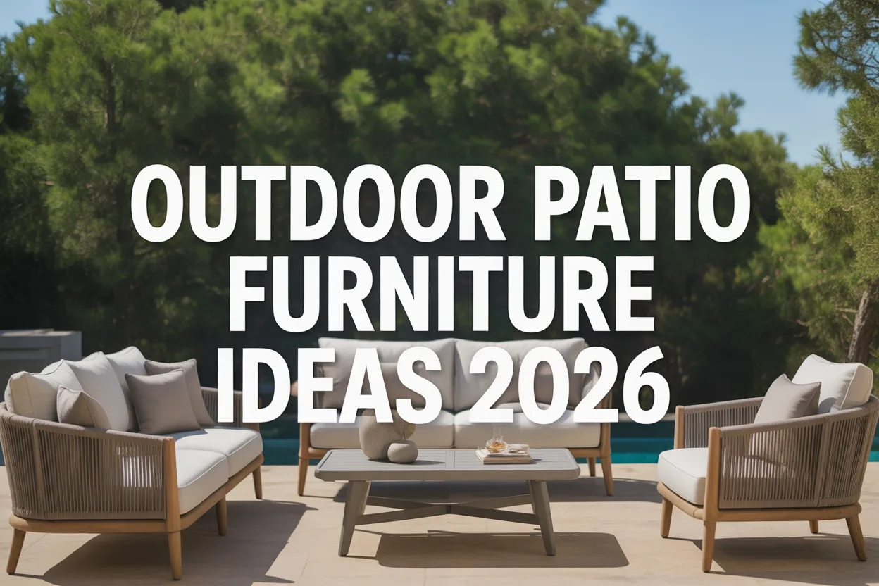 Outdoor Patio Furniture Ideas 2026