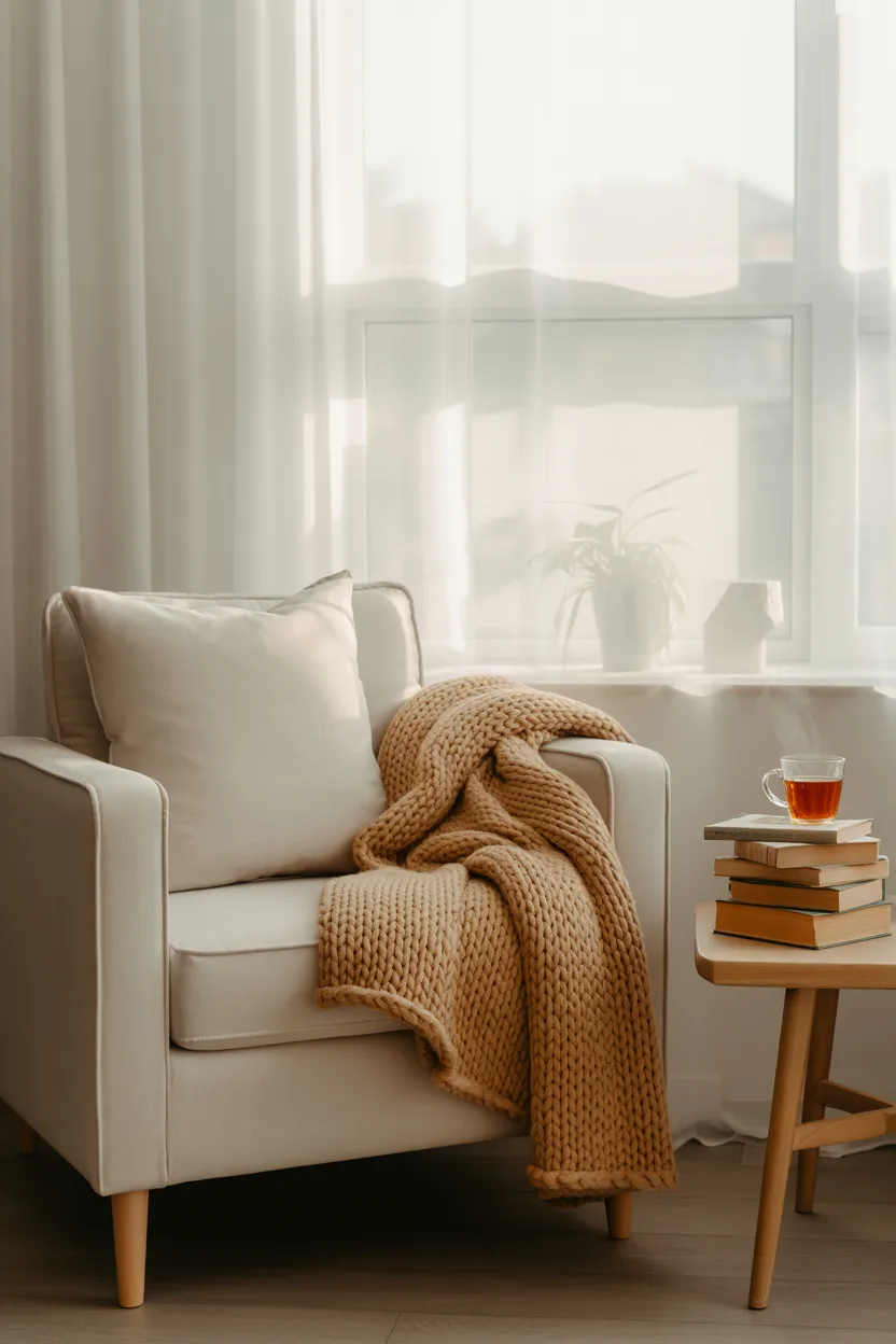 Cozy Scandinavian Living Room Ideas