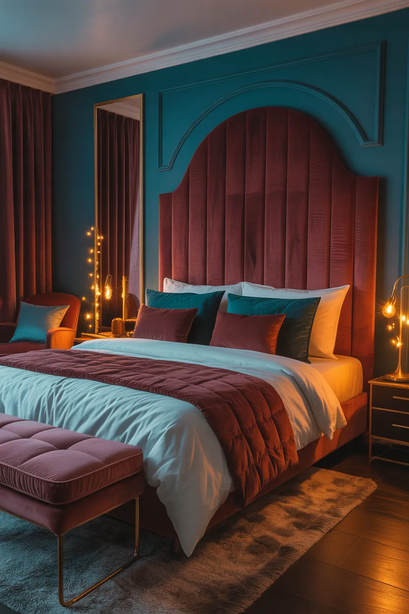 Jewel Tone Bedroom Ideas