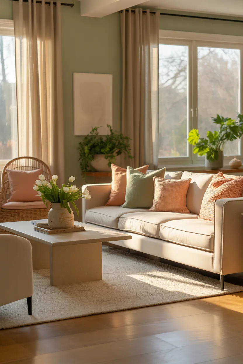 Spring Living Room Decor Ideas