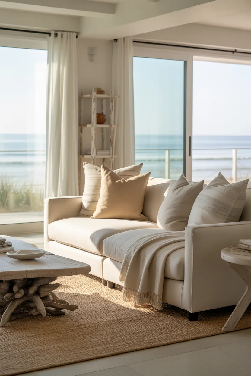 Modern Coastal Living Room Ideas