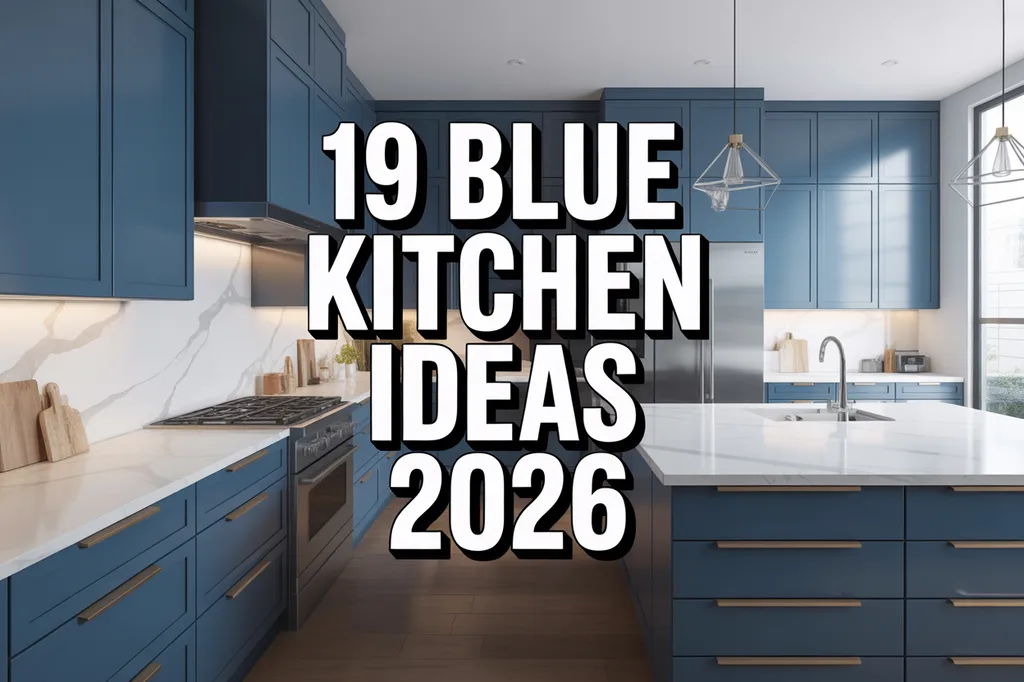 Blue Kitchen Ideas 2026: Modern & Stylish Designs