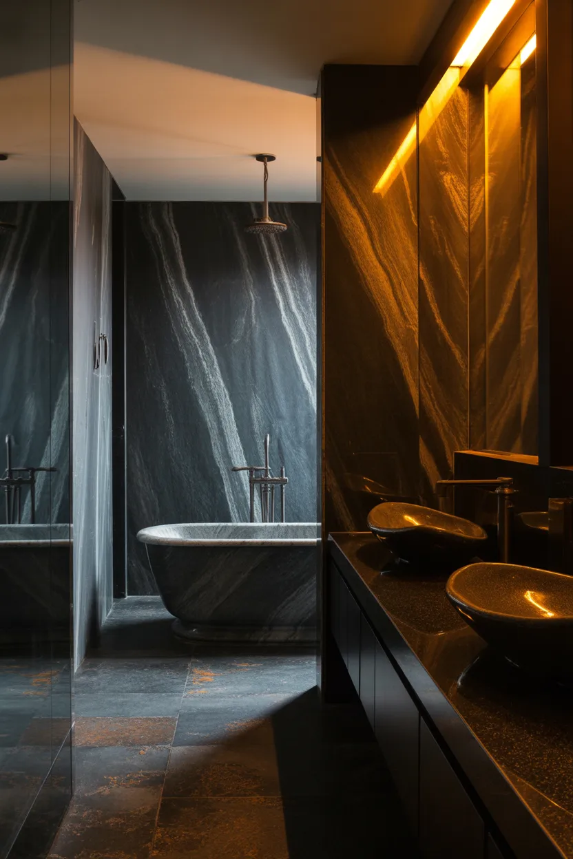 Dark Bathroom Ideas