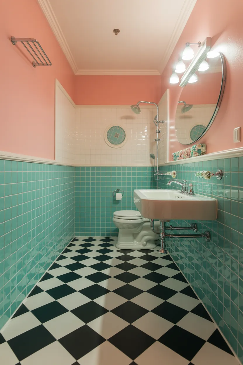 1950s Bathroom Ideas