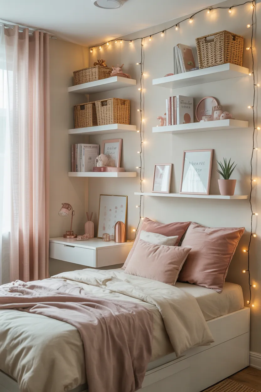 How to Design a Small Teen Girl Bedroom