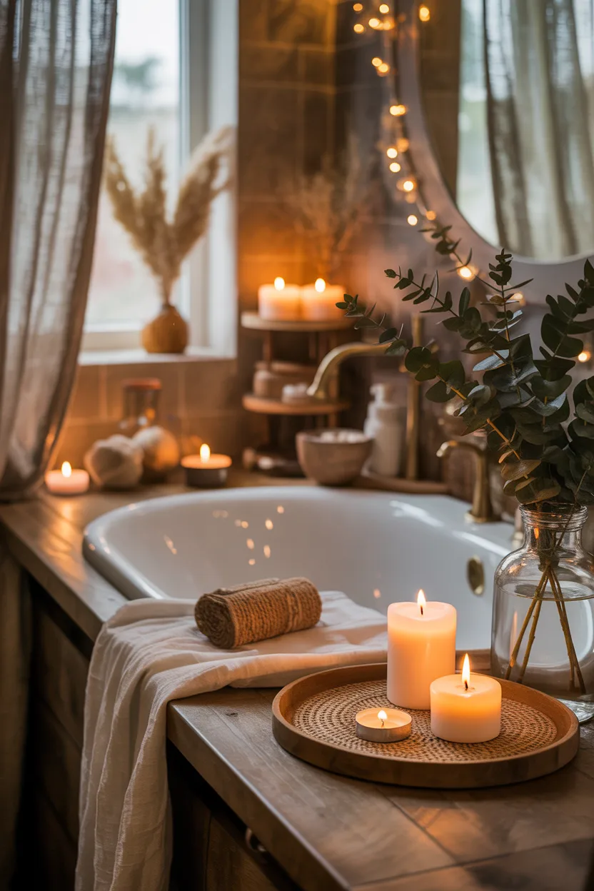 Boho Style Bathroom Ideas