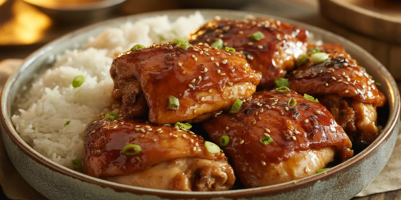 Crockpot Honey Garlic Chicken