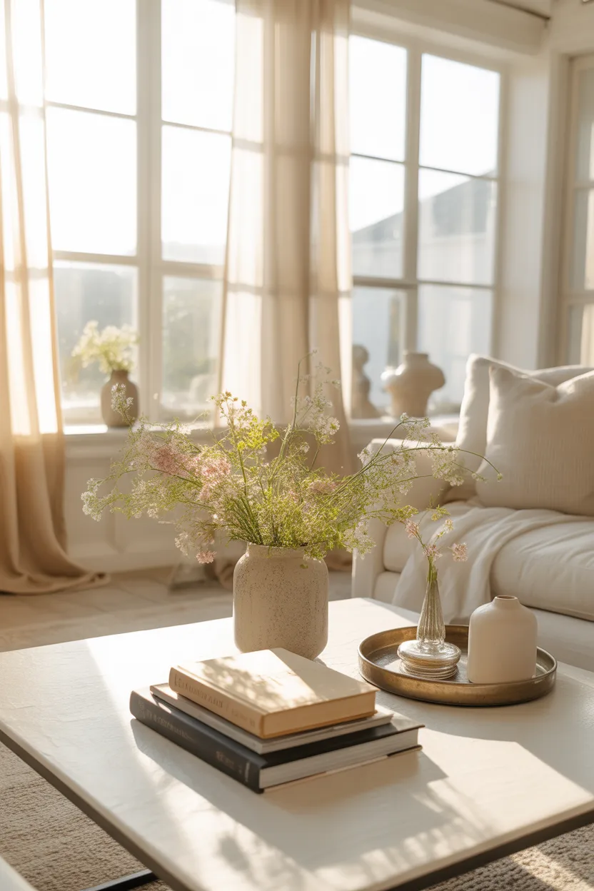 Spring Living Room Decor Ideas