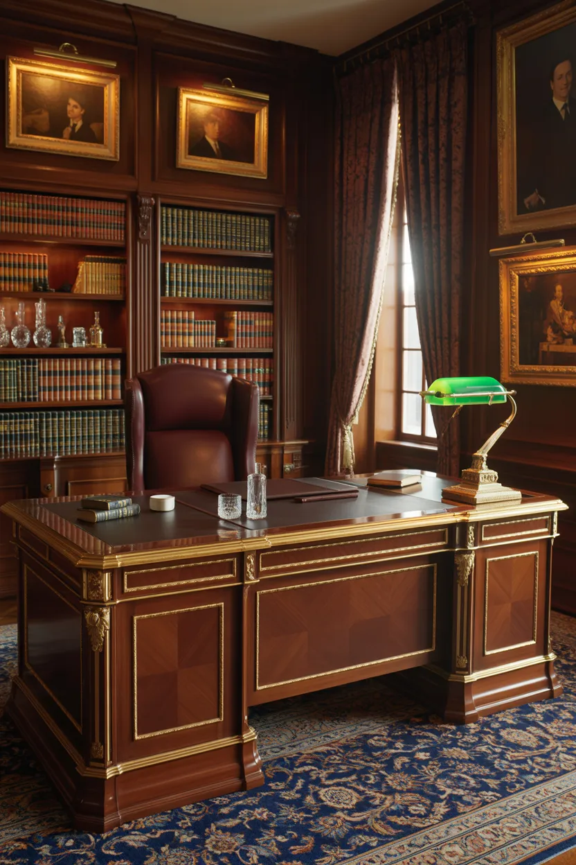 Masculine Home Office Ideas