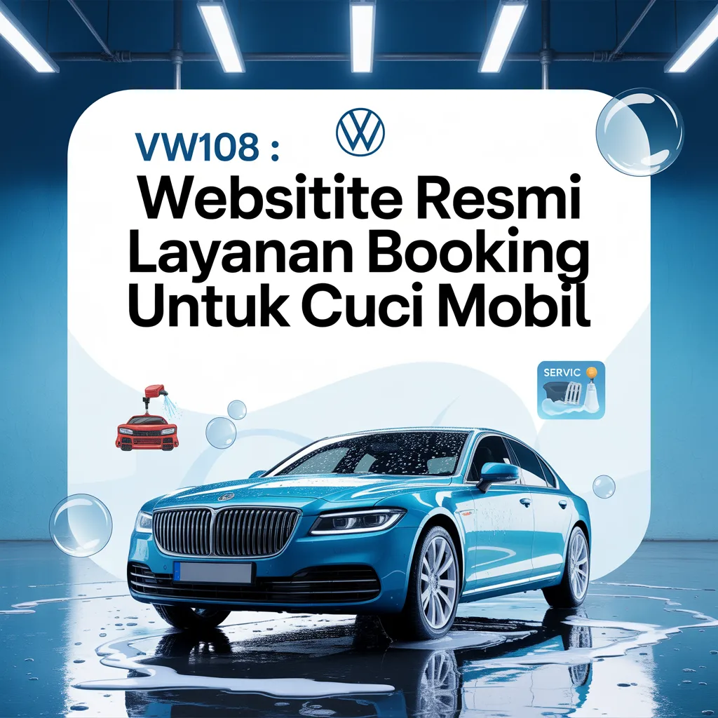 VW108 : Website Resmi Layanan Booking Untuk Cuci Mobil | Login DIsini