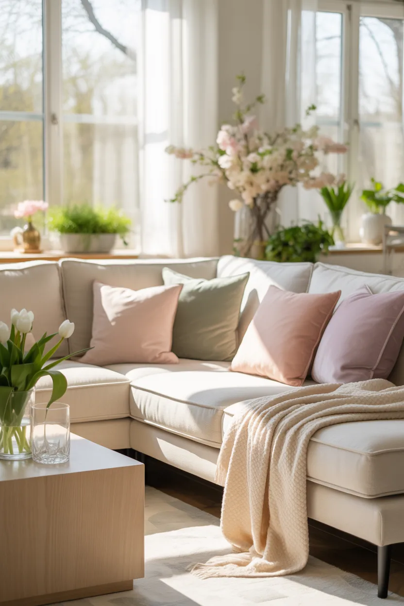 Spring Living Room Decor Ideas