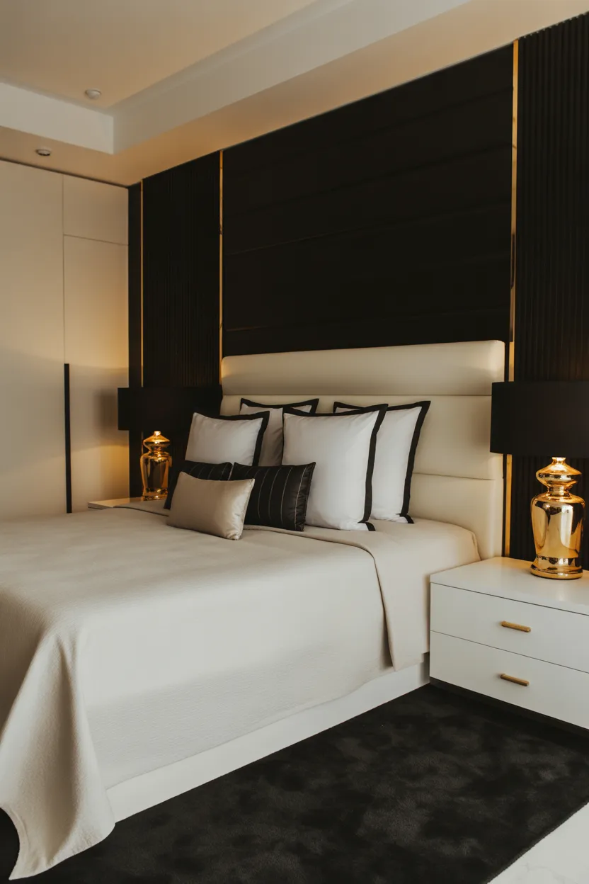 Black and White Bedroom Ideas