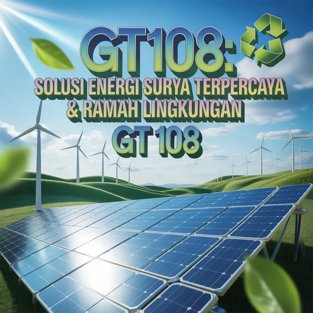 GT108 : Solusi Energi Surya Terpercaya & Ramah Lingkungan GT 108