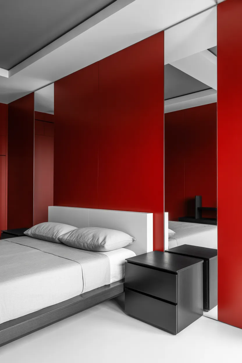 Cherry Red Bedrooms