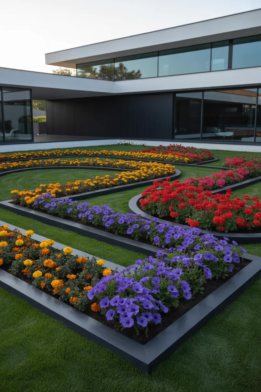 Front Yard Flower Beds
