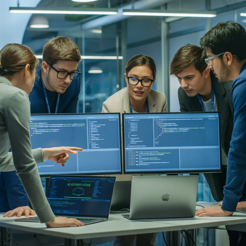 Agile software development team