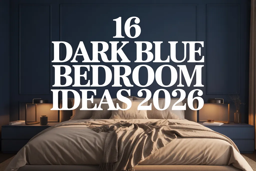 Dark Blue Bedroom Ideas