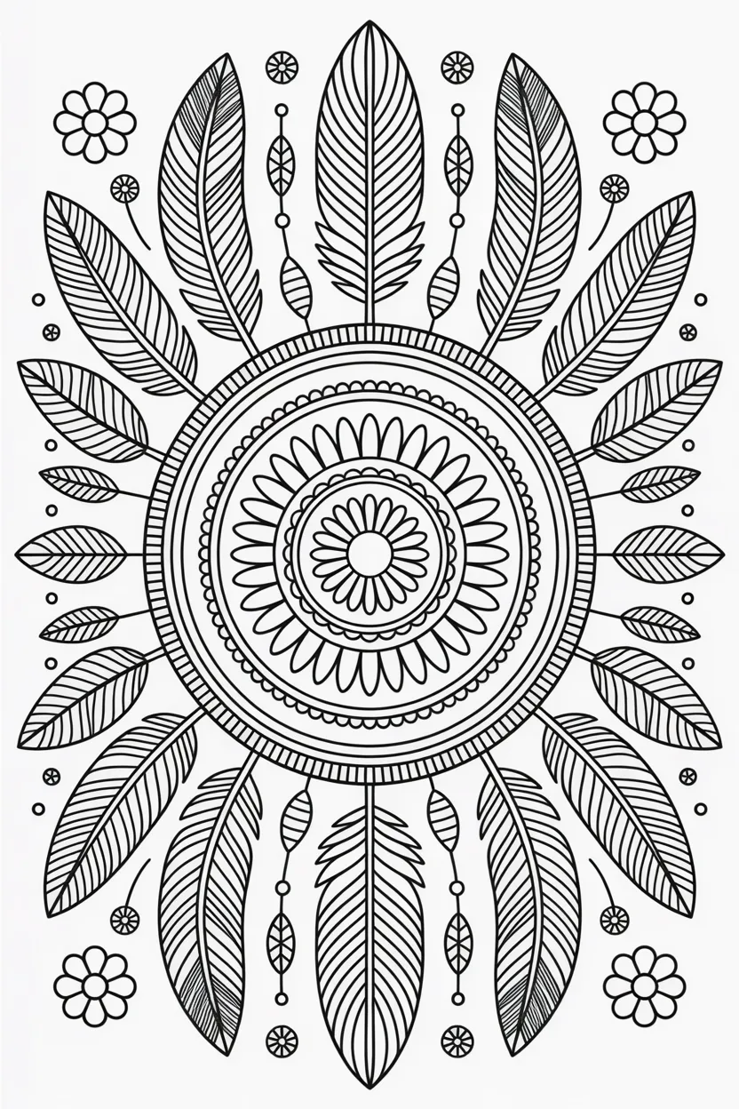 Mandala coloring pages