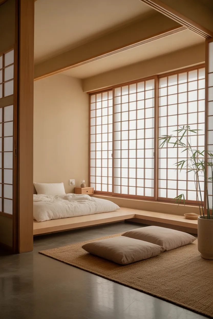 Japandi Bedroom Inspiration Ideas
