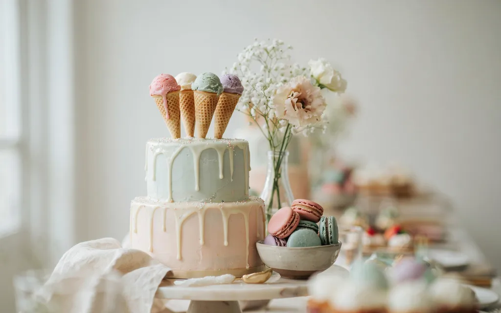 Drip Cake Centerpiece