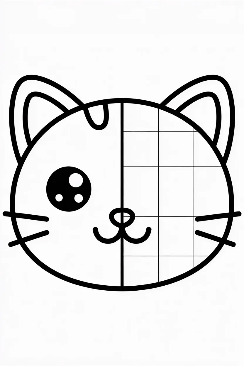 5 Finish the drawing coloring worksheets 