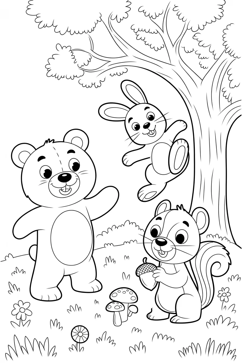 Animals coloring pages free printable