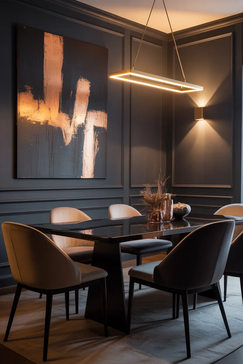 Moody Dining Room Decor Ideas