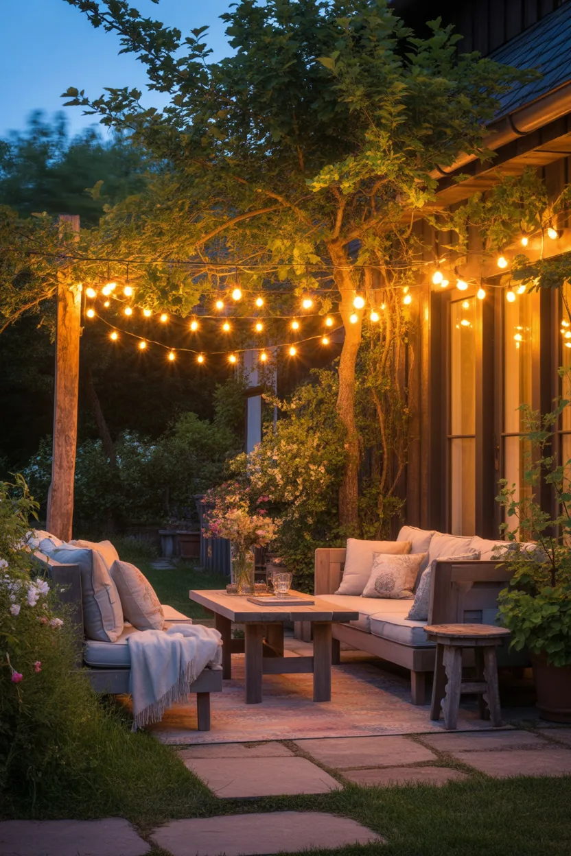Outdoor String Light Ideas