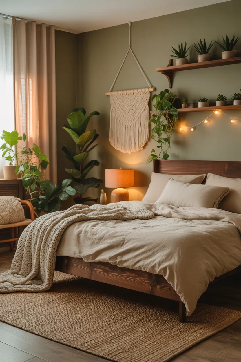 Earthy Minimalist Bedroom Ideas