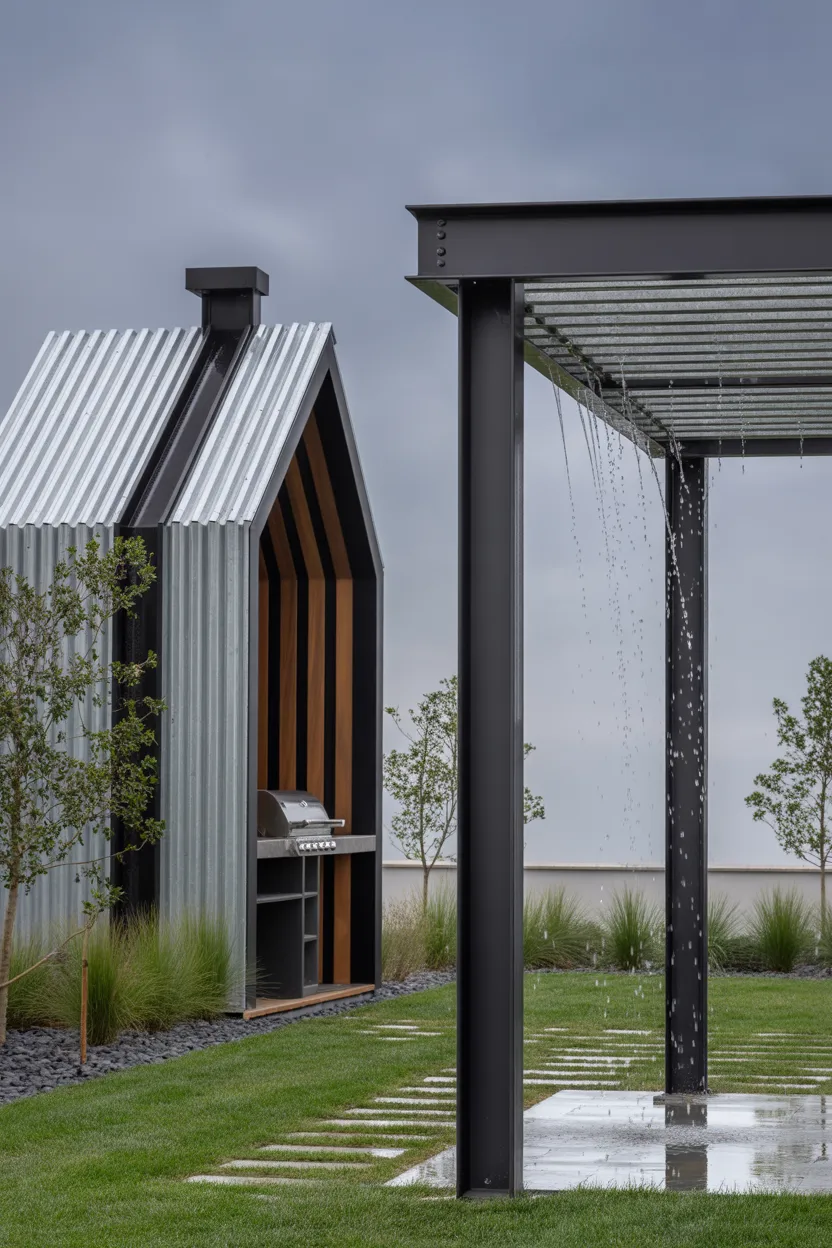 How to Build a Covered Outdoor BBQ Area Without Leaks