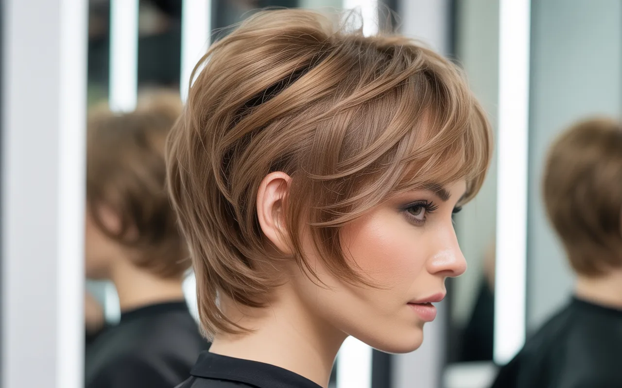 très fins coupe pour cheveux fins et clairsemés