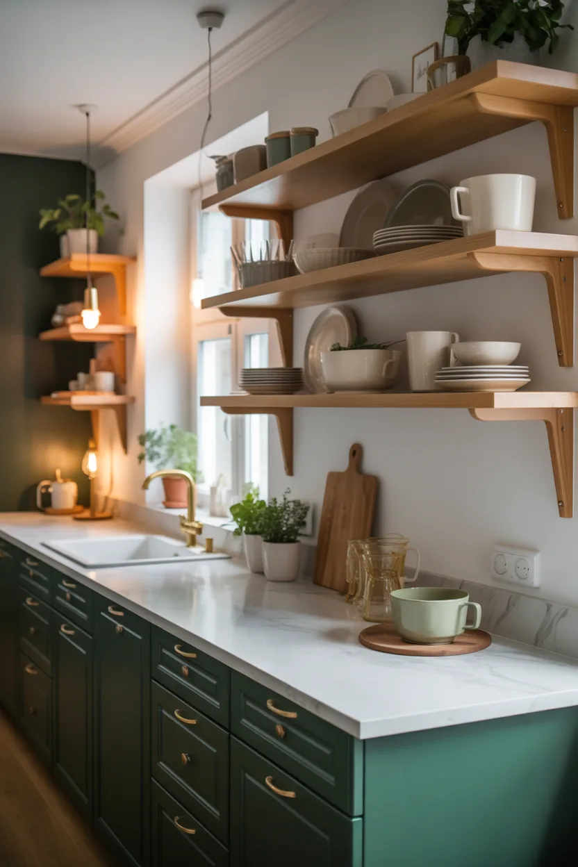 Dark Green Kitchen Ideas