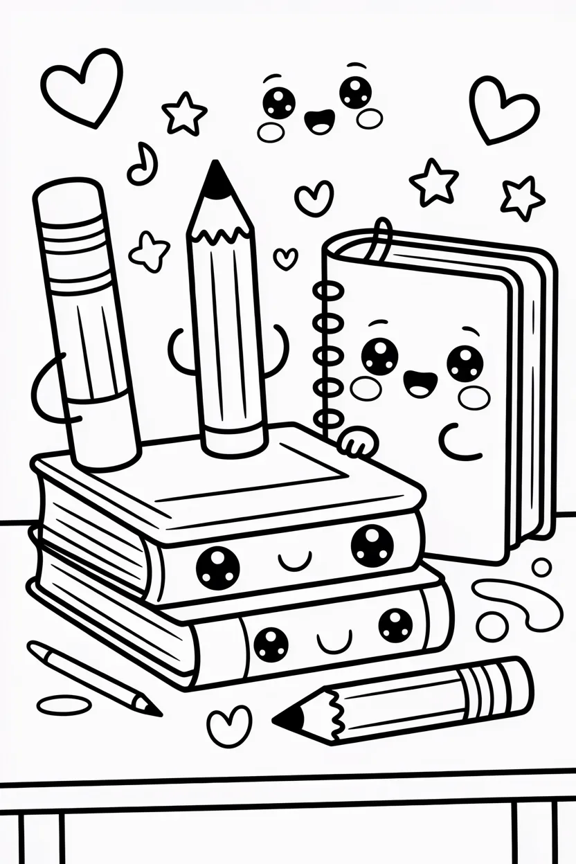 5 Kids coloring pages free printable