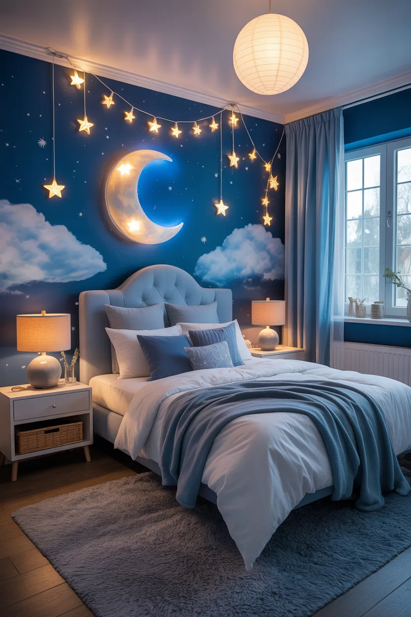 Cool Blue Teen Girl Bedroom Ideas